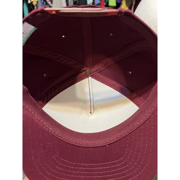 Unisex YoungAn Hat Co. Ltd. Hat One Size Maroon - Picture 5 of 7
